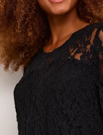 Rochie scurta Cream, negru