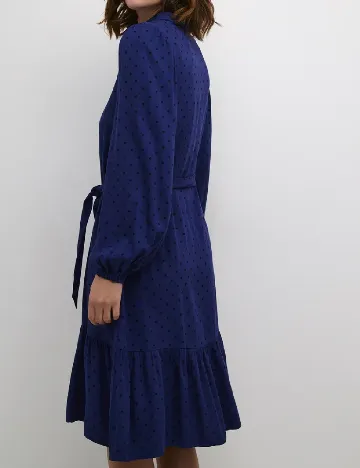 Rochie medie Kaffe, albastru