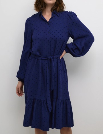 Rochie medie Kaffe, albastru