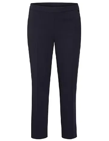 Pantaloni Kaffe Curve, bleumarin