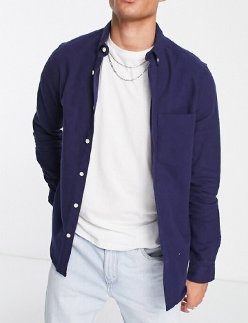 Camasa ASOS, bleumarin