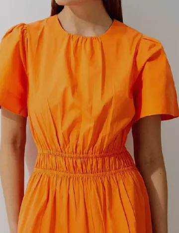 Rochie scurta Karen Millen, portocaliu Portocaliu