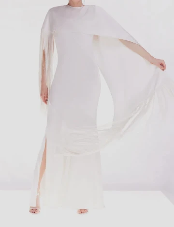 Rochie lunga Karen Millen, alb