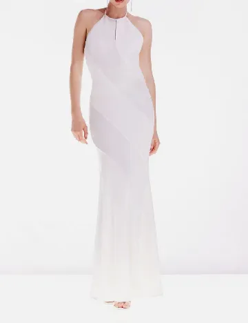 Rochie lunga Karen Millen, alb