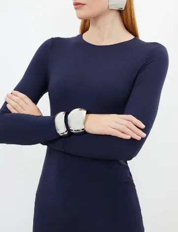 Rochie lunga Karen Millen, bleumarin Albastru