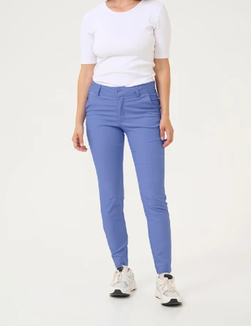 Pantaloni Kaffe, albastru Albastru