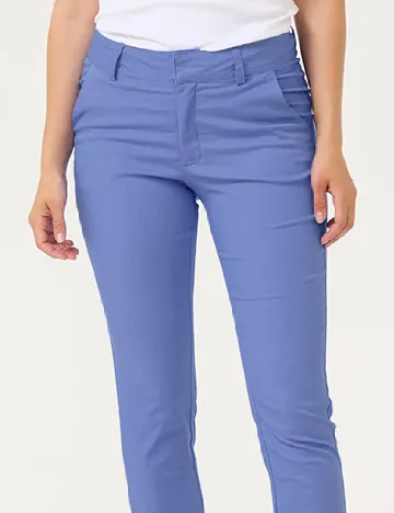 Pantaloni Kaffe, albastru Albastru