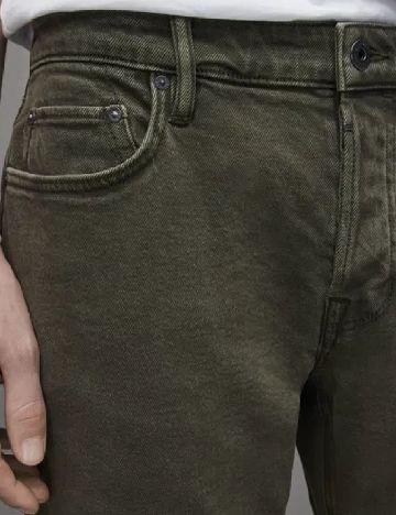 Blugi ALLSAINTS, kaki