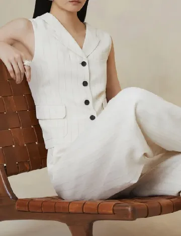 Vesta Karen Millen, ecru Alb