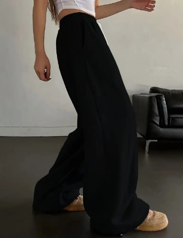 Pantaloni SHEIN, negru