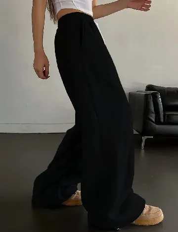 Pantaloni SHEIN, negru Negru