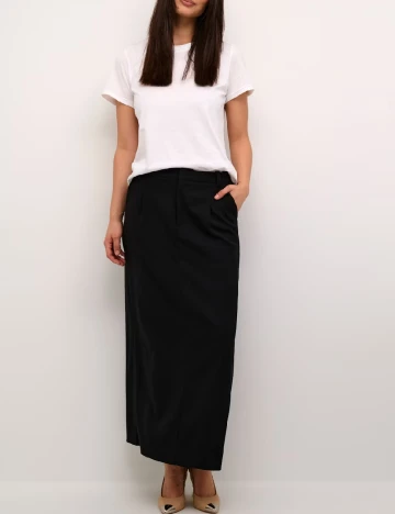 Fusta Kaffe, negru Negru