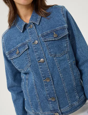 Jacheta Kaffe, albastru