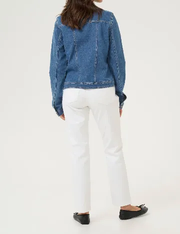 Jacheta Kaffe, albastru