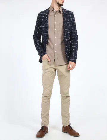 Sacou ASOS, bleumarin Albastru