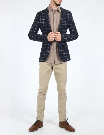 Sacou ASOS, bleumarin Albastru