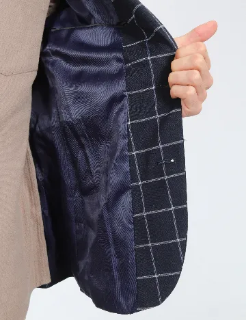 Sacou ASOS, bleumarin Albastru