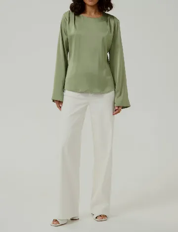 Bluza Kaffe, verde Verde