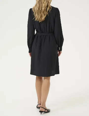 Rochie scurta Cream, negru Negru