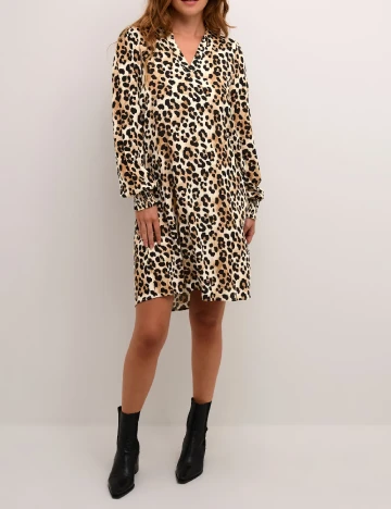 Rochie scurta Culture, animal print Animal print