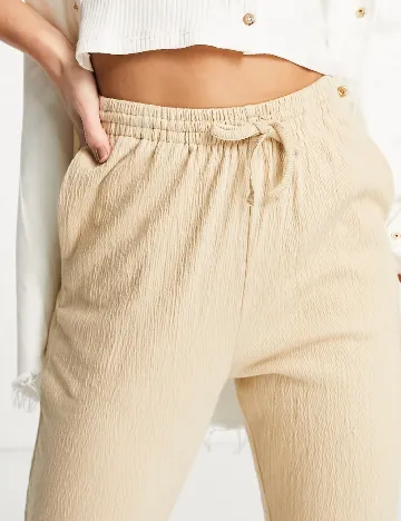 Pantaloni ASOS, crem Crem