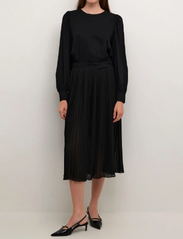 Rochie medie Culture, negru Negru