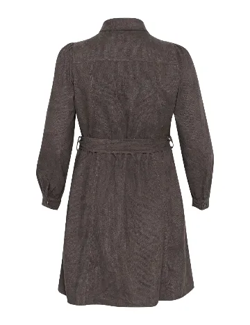 Rochie scurta Kaffe Curve, gri