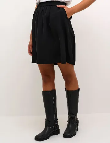 Fusta Kaffe, negru Negru