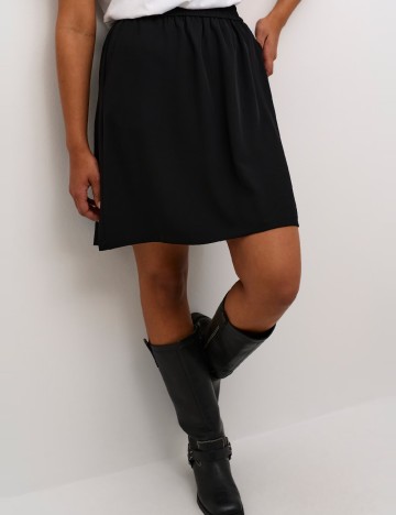Fusta Kaffe, negru