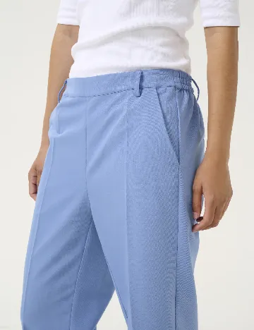 Pantaloni Kaffe, albastru