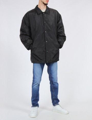 Geaca Oversize ASOS, negru