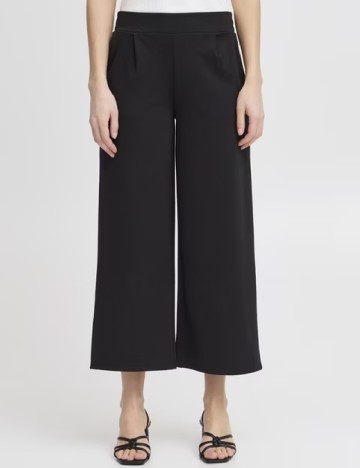 Pantaloni Ichi, negru