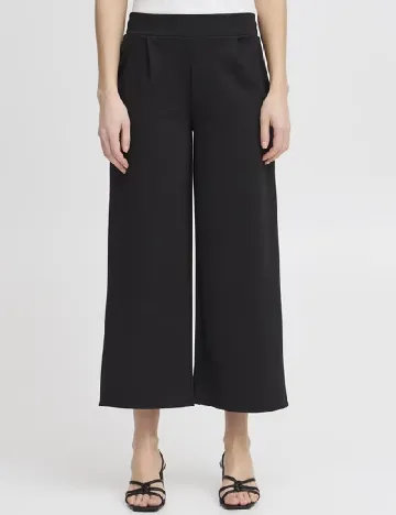 Pantaloni Ichi, negru Negru