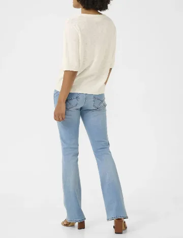 Bluza Cream, ecru Alb