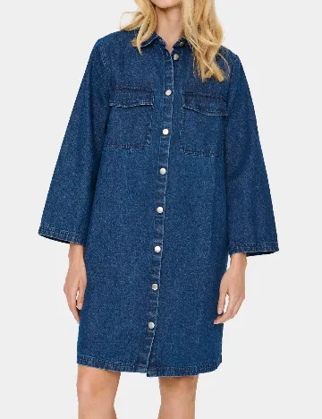 Rochie scurta Saint Tropez, albastru Albastru