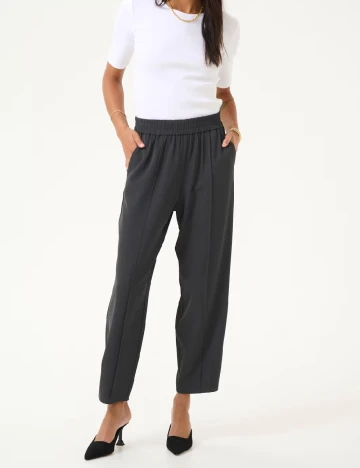 Pantaloni Kaffe, gri inchis Gri