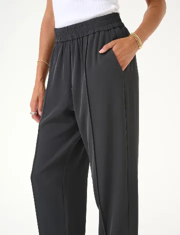 Pantaloni Kaffe, gri inchis Gri