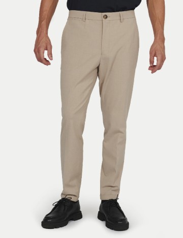 Pantaloni Matinique, crem