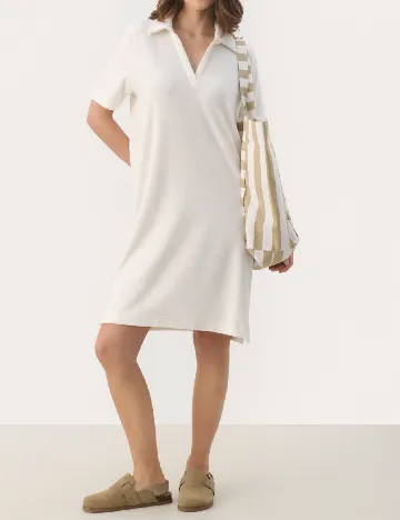 Rochie scurta Part Two, alb