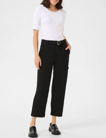 Pantaloni Kaffe, negru Negru