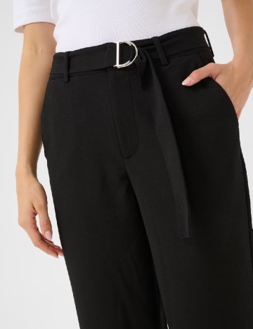 Pantaloni Kaffe, negru