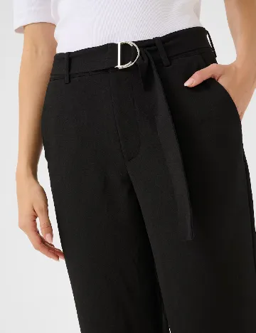 Pantaloni Kaffe, negru Negru