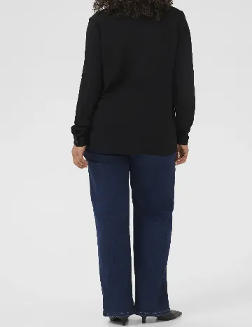 Bluza Kaffe Curve, negru Negru