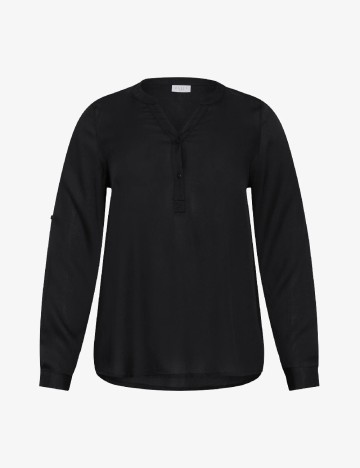 Bluza Kaffe Curve, negru