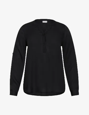 Bluza Kaffe Curve, negru Negru