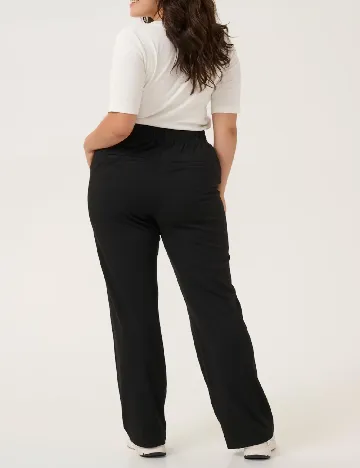 Pantaloni Kaffe Curve, negru