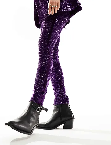 Pantaloni ASOS, mov
