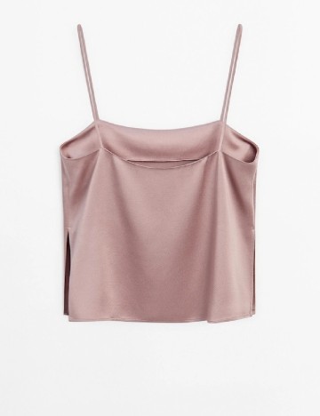 Top Massimo Dutti, roz