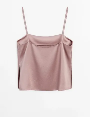 Top Massimo Dutti, roz Roz