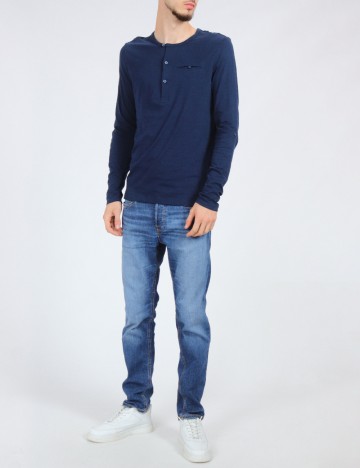 Bluza Bershka, bleumarin